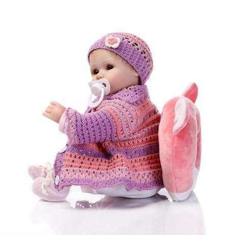  Reborn doll real baby doll to gong - doll baby doll 42cm high class lovely costume attaching lovely hand-knitted. . hat ba20