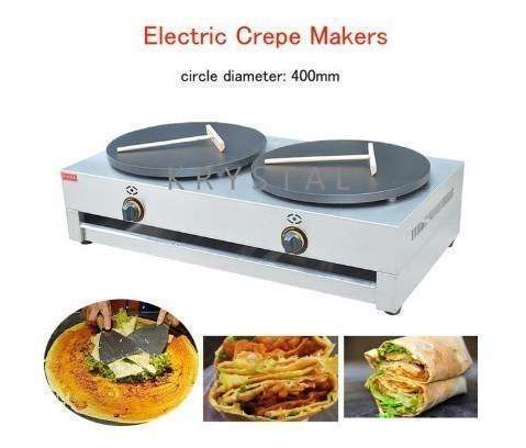 ガス式クレープ焼き器 二連式 業務用 FYA-2R ガス式クレープ焼き器 二連式 業務用 FYA-2R