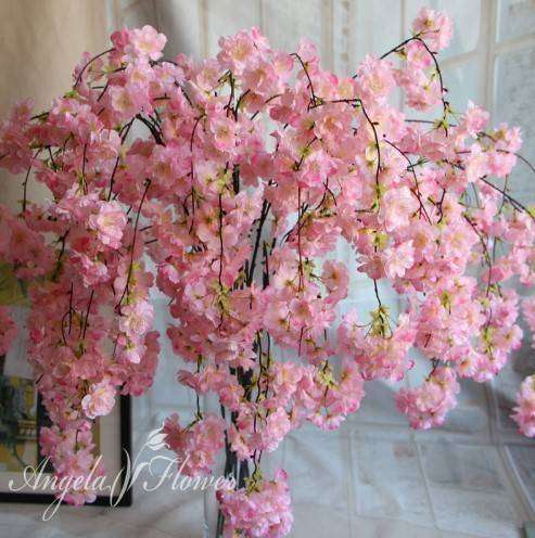  Sakura. artificial flower 7 pcs set branch shide . Sakura ..... flower see! spring bouquet party artificial flower art flower arrangement present h-190