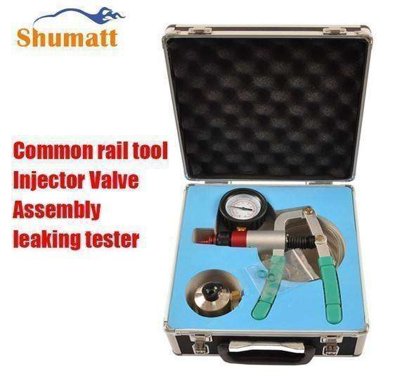  auto diesel common rail - injector valve(bulb) fading n yellowtail leak pressure tester gauge seal diagnosis restoration tool 
