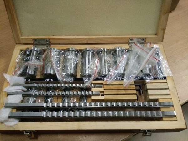 キー溝 ブローチ 22ピースセット 12-30 HSS Keyway キー溝ツール CNC