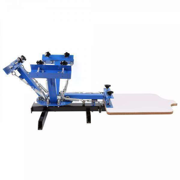  business use hobby home use height performance silk screen 4 color printing desk-top type board printing kit iron print T-shirt DIY original work industrial arts handcraft 