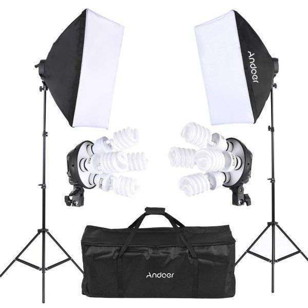 正規店仕入れの 【大人気】Andoer キャリングバッグ付き ライトスタンド 45W電球 電球ソケット ソフトボックス 14件キット 写真照明用セット その他 正規店仕入れの 【大人気】Andoer キャリングバッグ付き ライトスタンド 45W電球 電球ソケット ソフトボックス 14件キット 写真照明用セット その他
