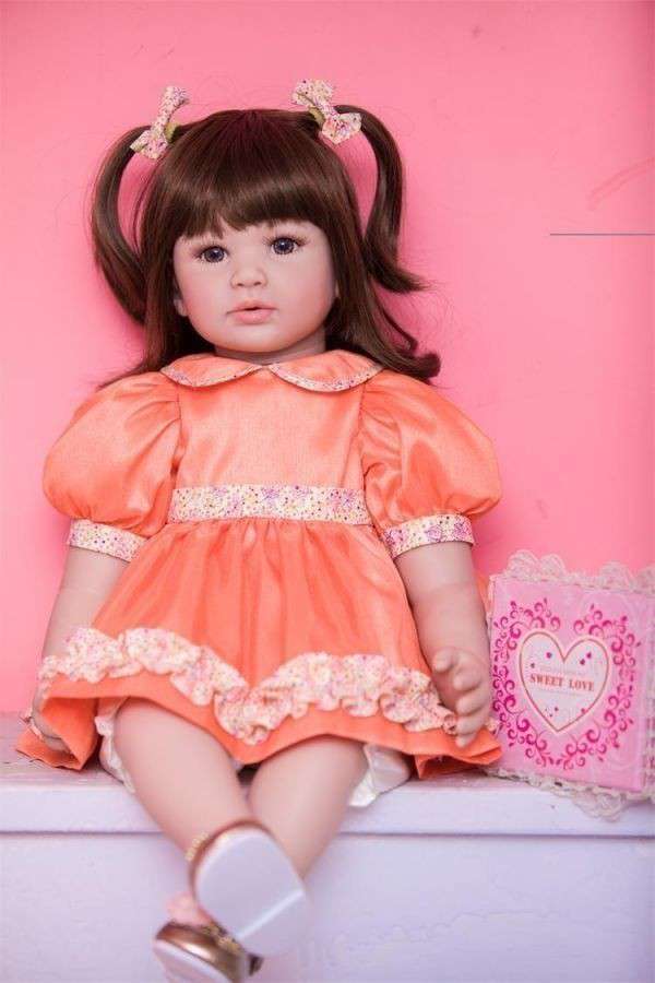 60CM 赤ちゃん 人形リボーンドール プリンセスドール トドラードール
