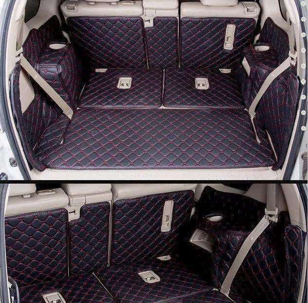 高品質special車 トランクマットトヨタランドクルーザープラド 150 7 席 2016 ブーツカーペット貨物マットプラド 2_画像2