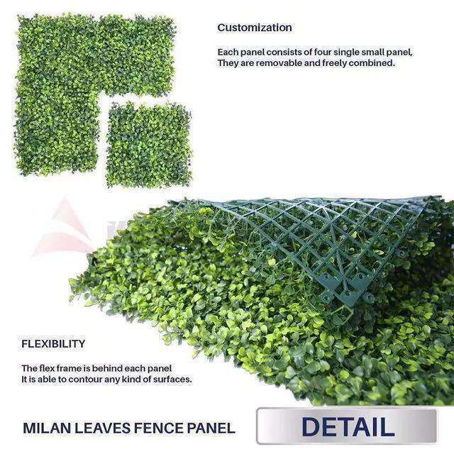 10 piece human work garden hedge screen plant wall fake panel background equipment ornament 