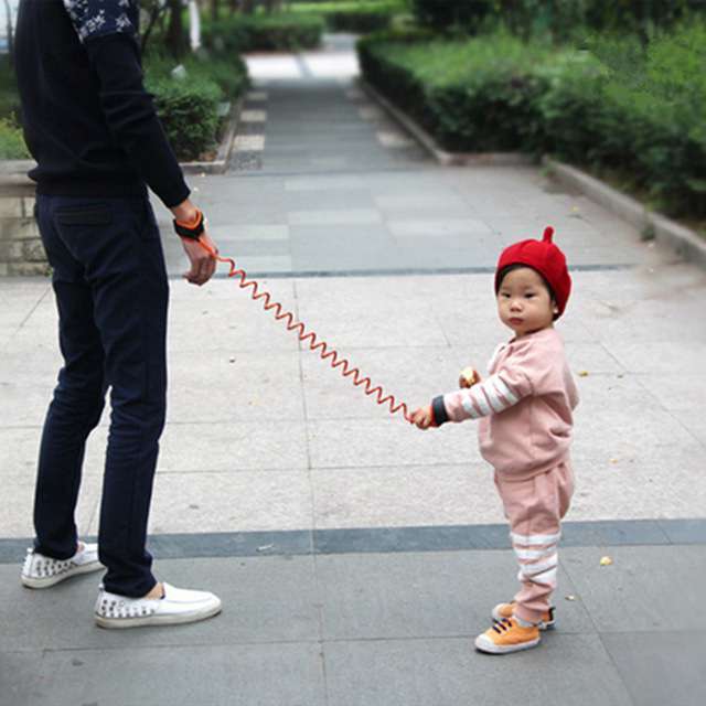 3582 Anti Lost Wrist Link Toddler Leash Safety Harness ベイビー ストラップ Rope アウトドア Walking Hand_画像3