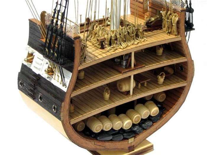 USS.Constitution 1794 木造船 オールド・アイアンサイズ SC USS.Constitution 1794 木造船 オールド・アイアンサイズ SC