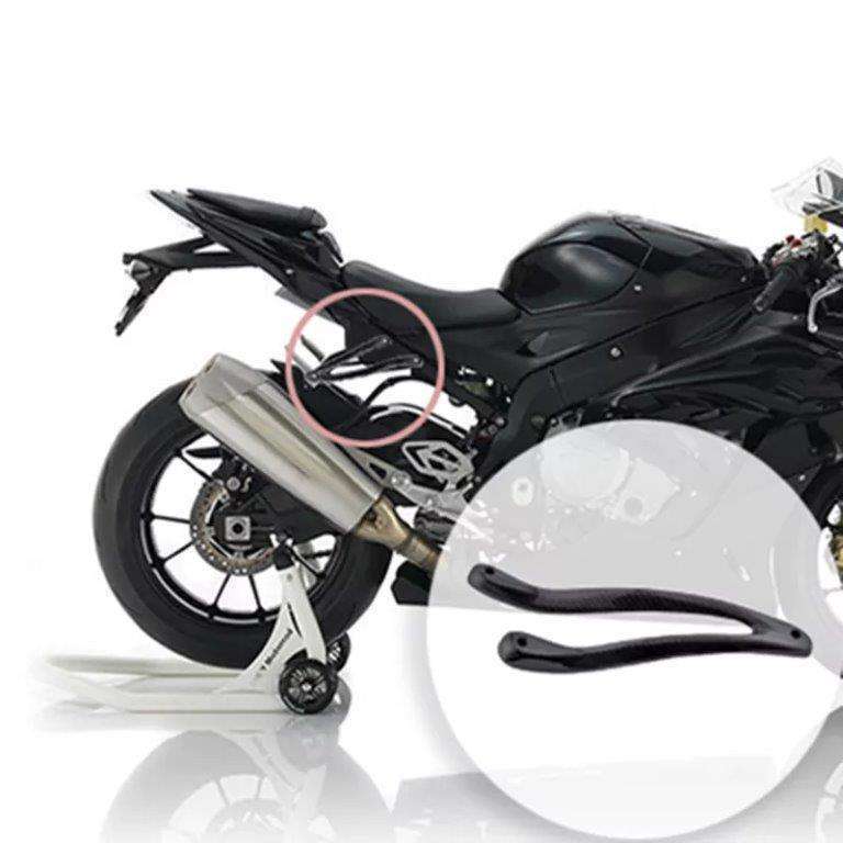 100% リアルカーボンファイバ排気ハンガーブラケット bmw S1000RR 2009 2010 2011 2012 2013_画像5