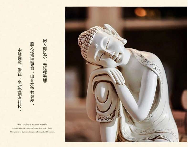 手作り 仏像 樹脂工芸 家の装飾 東南アジア 装飾仏 クラフト ガーデン