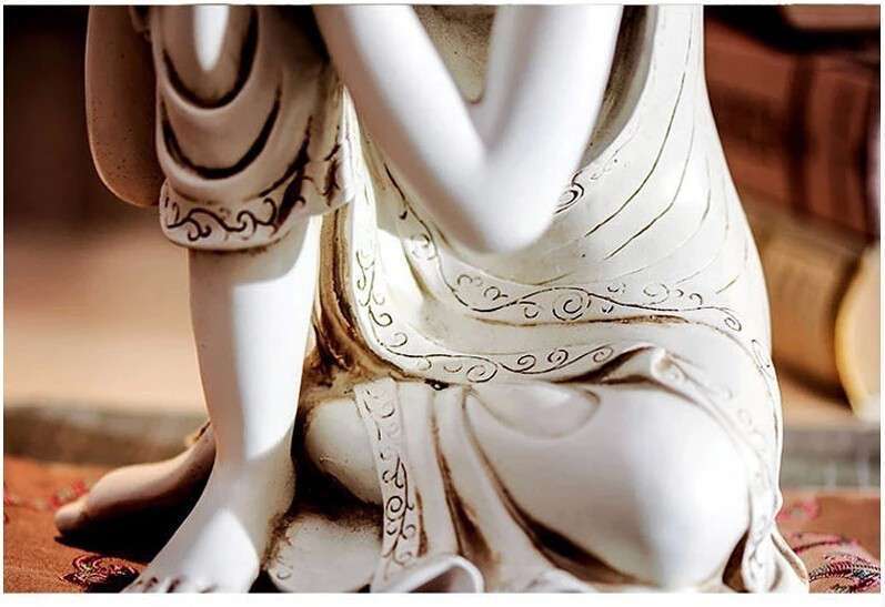 手作り 仏像 樹脂工芸 家の装飾 東南アジア 装飾仏 クラフト ガーデン 彫刻 クリスマスギフト_画像4