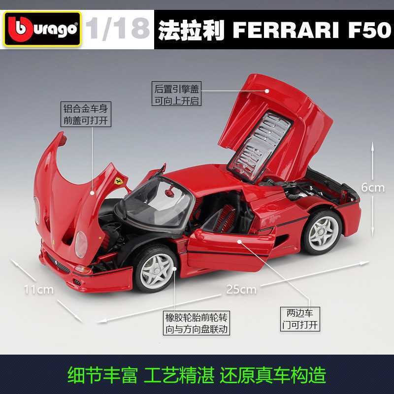 GT-Spirit 1/18 フェラーリ Ferrari コーニング Koenig Specials F50 赤 新品 F40 ENZO_画像2