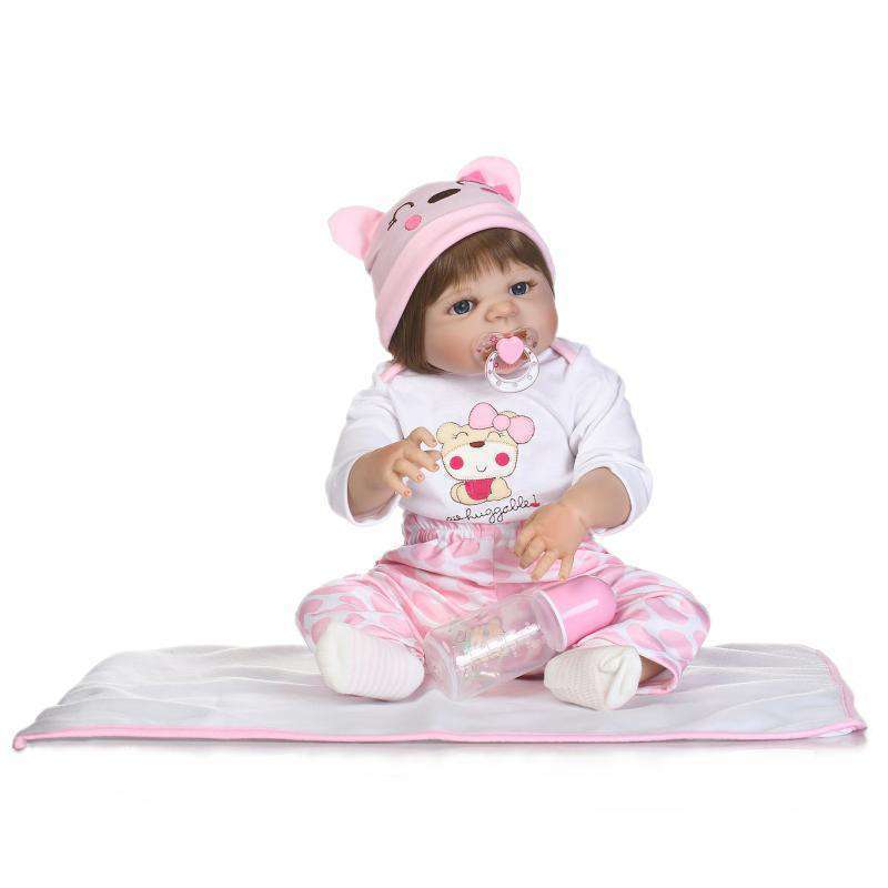 赤ちゃん人形 リボーンドール 55センチ G フルシリコン 人形 おもちゃ 