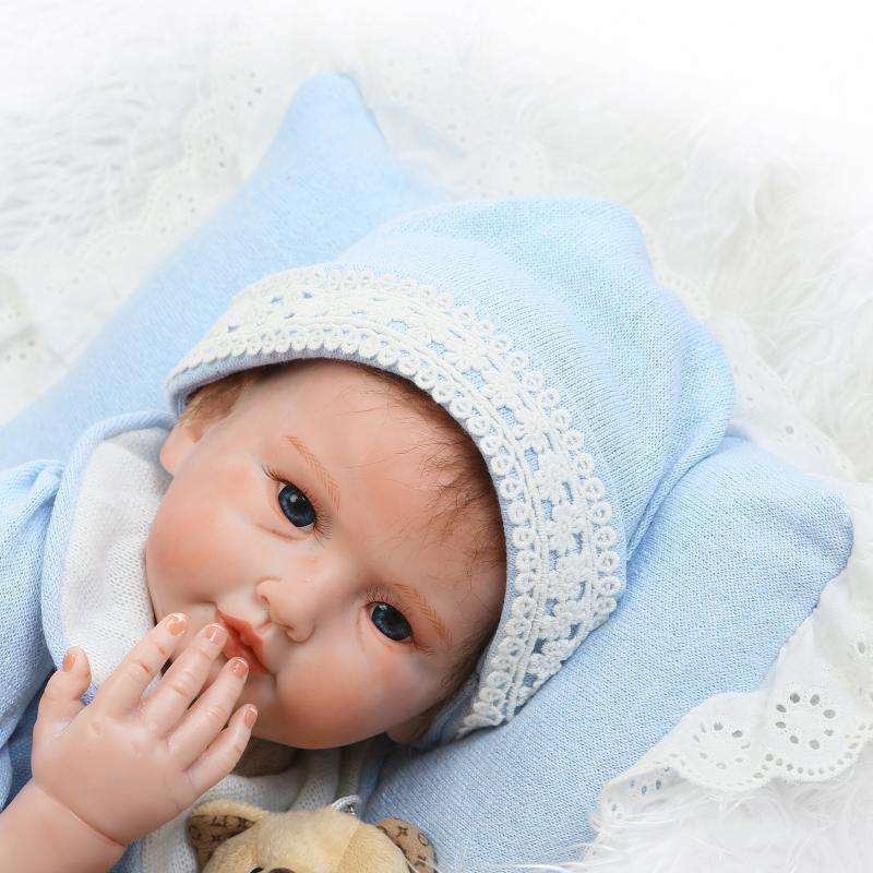 リボーンドール リアル 赤ちゃん人形 トドラードール ベビードール 55cm 高級 かわいい 衣装付 お洋服 ba54_画像5
