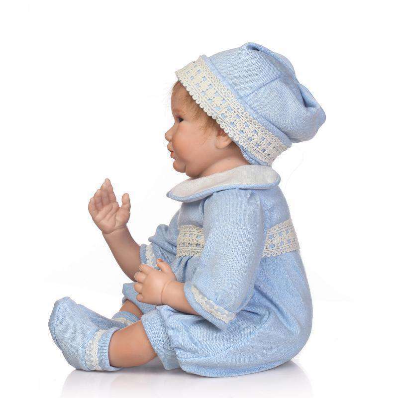 リボーンドール リアル 赤ちゃん人形 トドラードール ベビードール 55cm 高級 かわいい 衣装付 お洋服 ba54_画像3