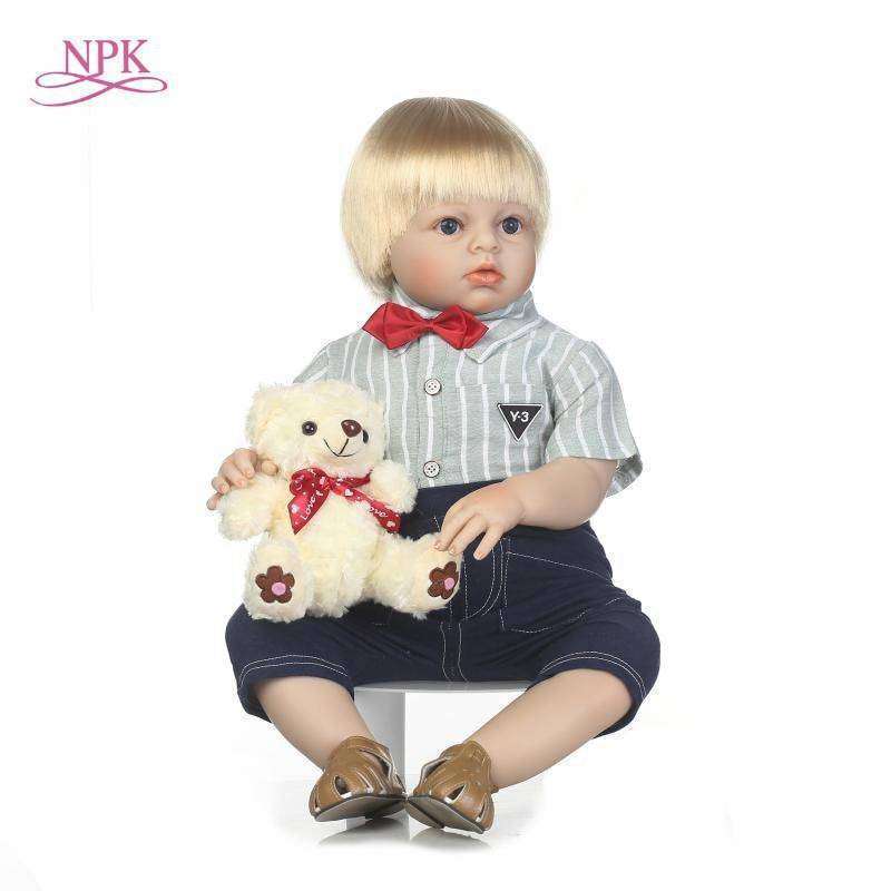 NPK シミュレーションリアル 赤ちゃんの人形 28インチ手作り人形ソフトタッチ少年人形好きなギフト子供のための