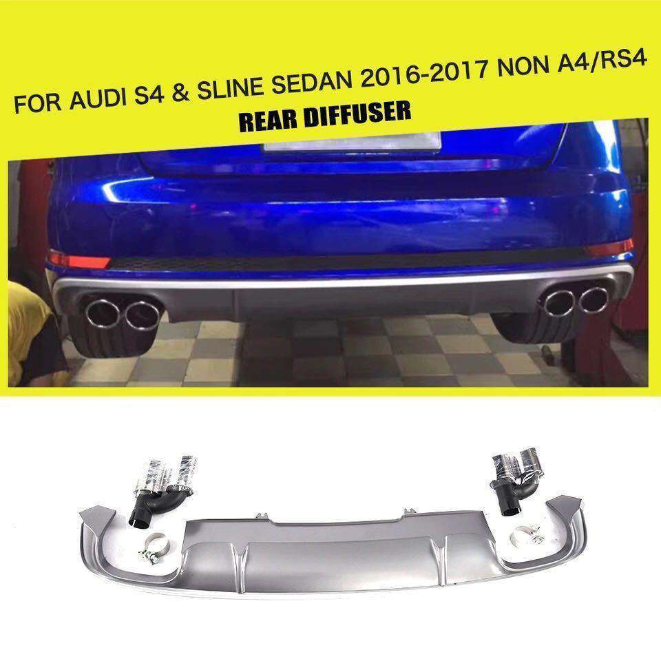 SALE/92%OFF】 限界値下 アウディ A4 S4仕様 マフラー ディフューザー