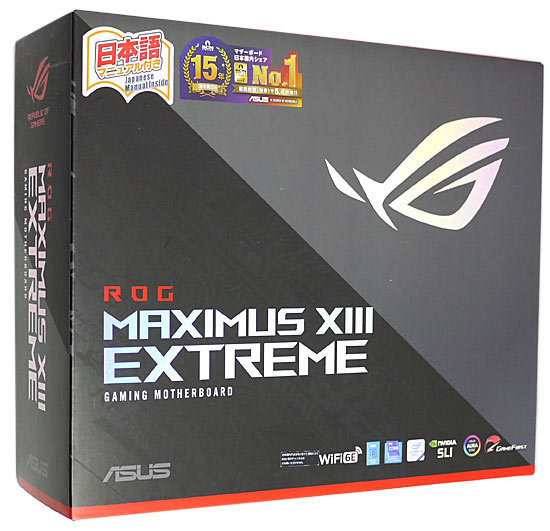 ASUS製ATXマザーボード ROG MAXIMUS XIII EXTREME LGA1200 美品 元箱