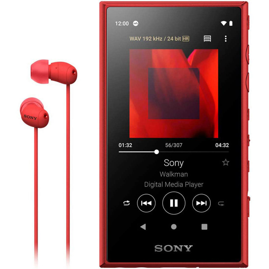 SONY ウォークマン Aシリーズ NW-A105HN (R) レッド/16GB