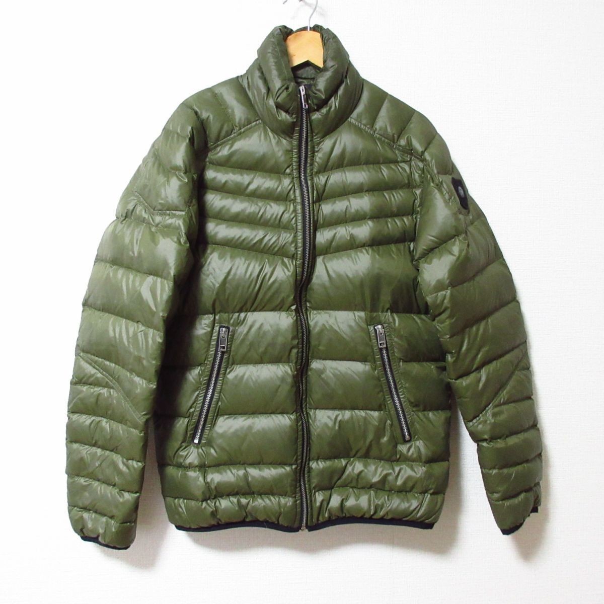 美品 DIESEL ディーゼル ロゴ ファスナーポケット ジップアップ