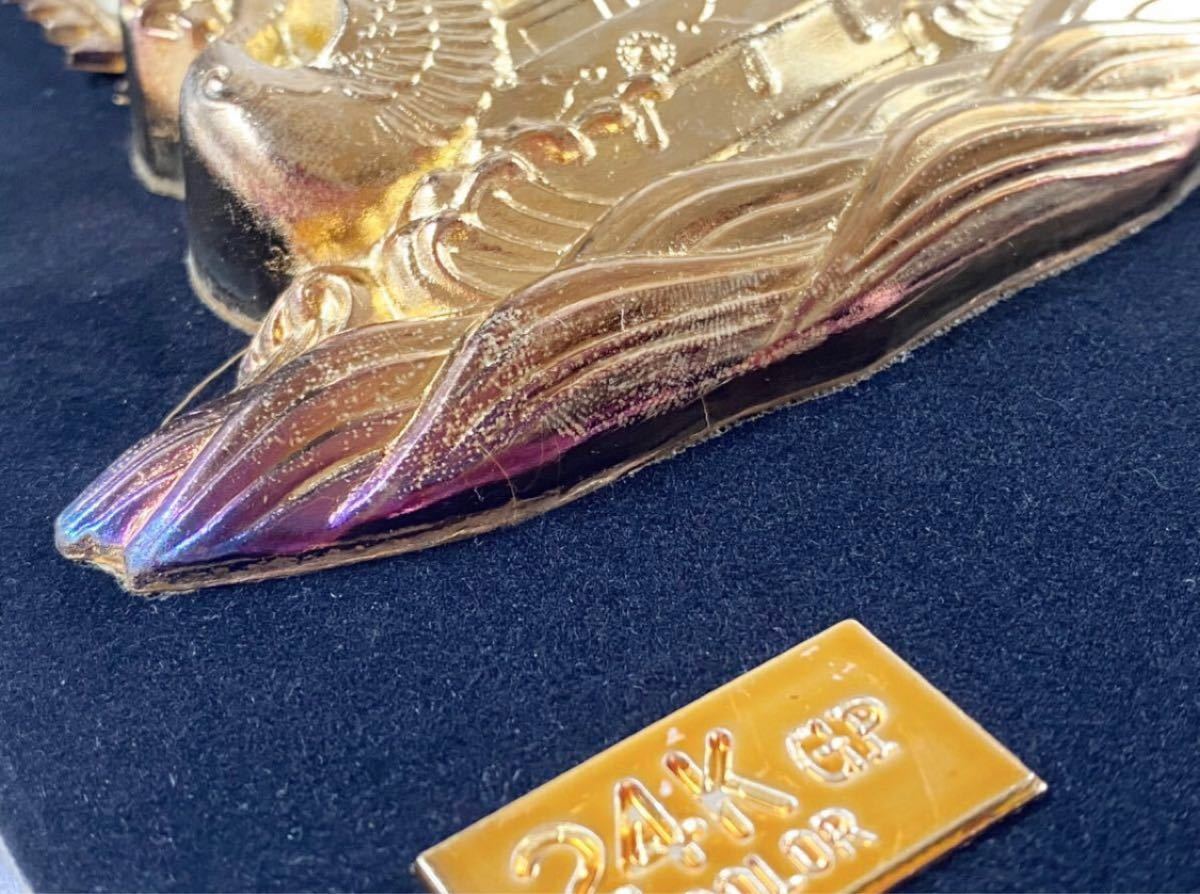 24K GP 財宝宝船 大判 レプリカ 金メッキ 美術工芸品 額装 酸化 24K GP 財宝宝船 大判 レプリカ 金メッキ 美術工芸品 額装 酸化