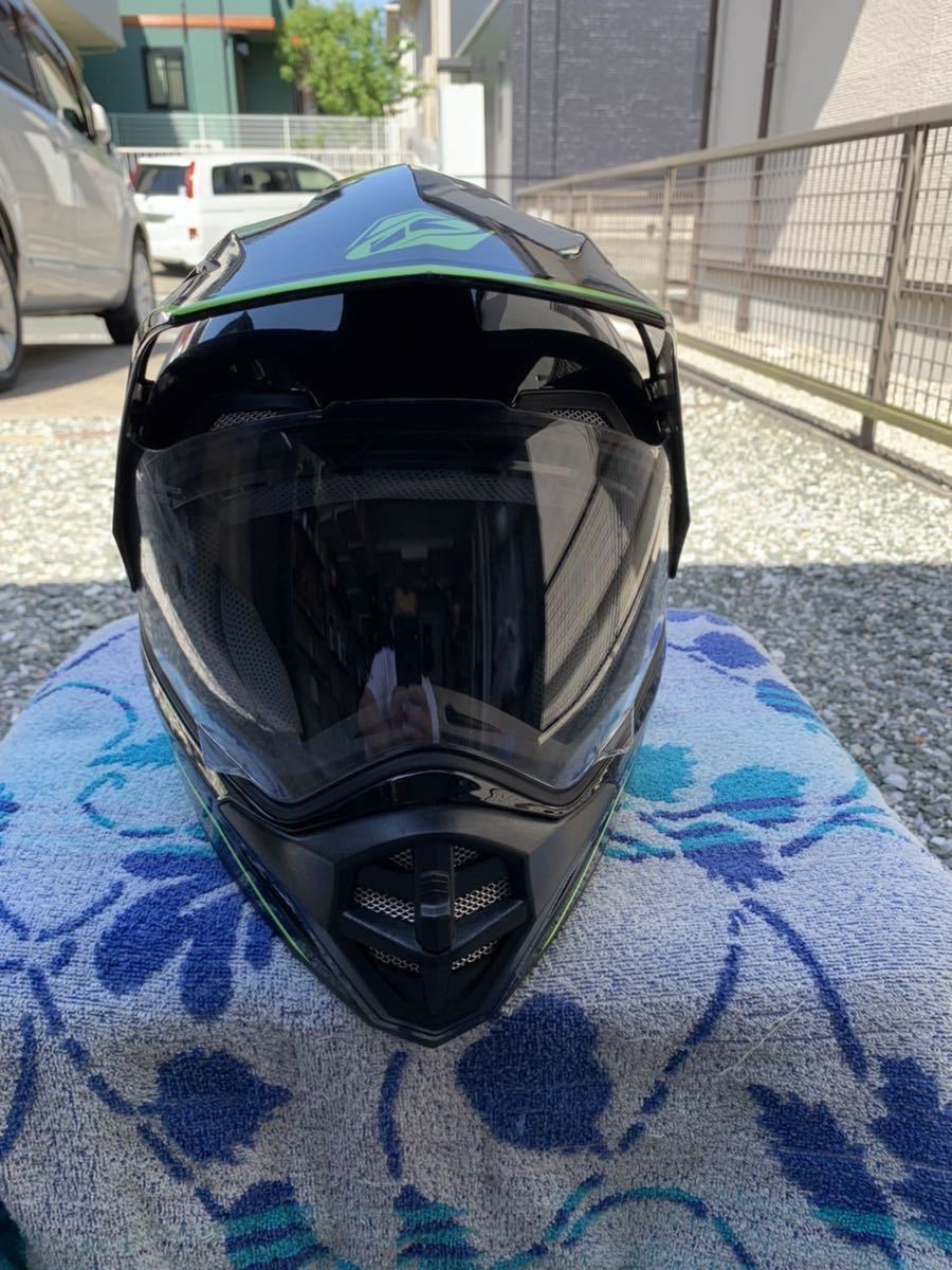 KENNY RACING EXTREME オフロードヘルメット サイズM ブラック