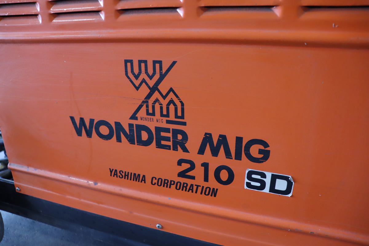 ヤシマ 210A 半自動溶接機 ワンダーミグデラックス WONDER MIG 210SD ヤシマ 210A 半自動溶接機 ワンダーミグデラックス WONDER MIG 210SD