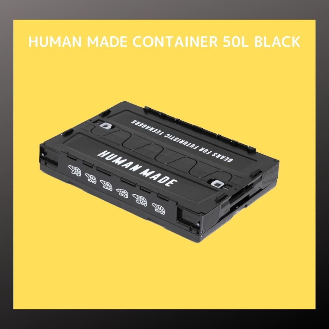 ボックス HUMAN - HUMAN MADE CONTAINER 50L BLACK table topの通販 by