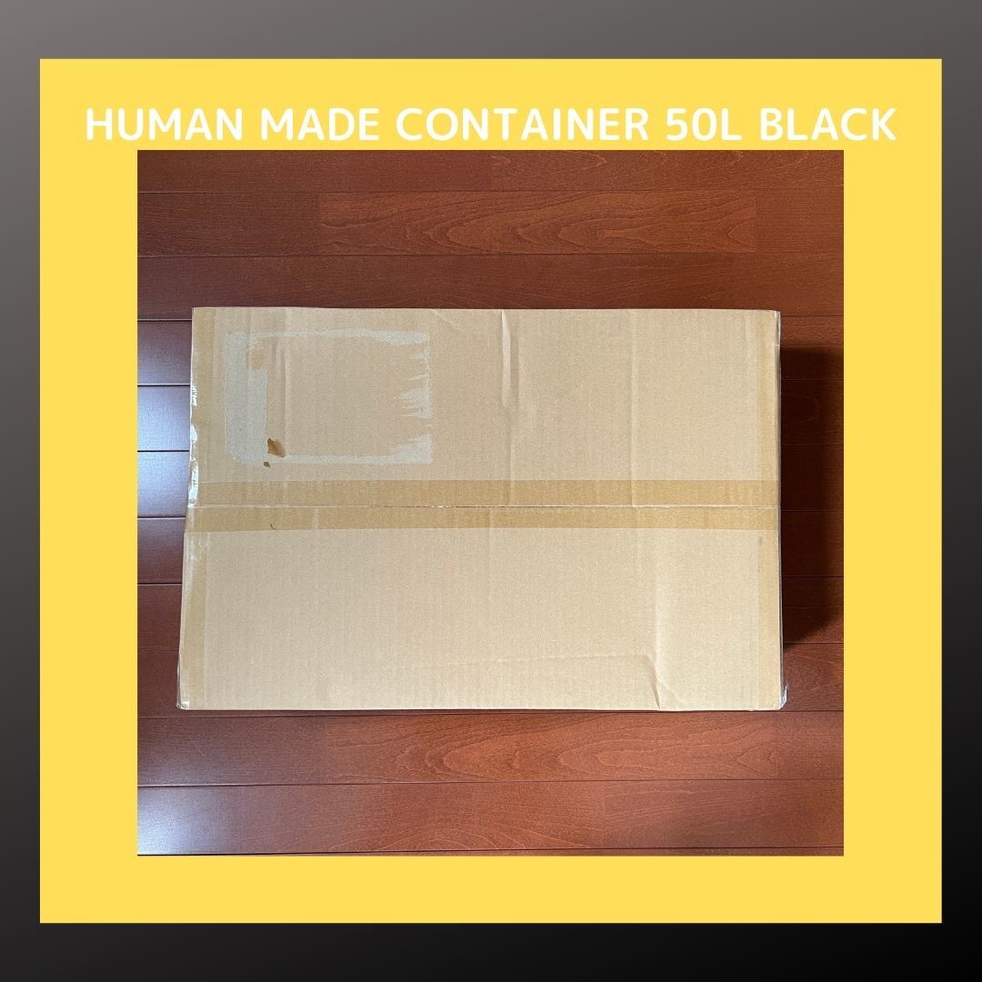 新品未使用】HUMAN MADE CONTAINER 50L BLACK ヒューマンメイド 直販割引品 HUMANMADE CONTAINER 50l black リビング収納