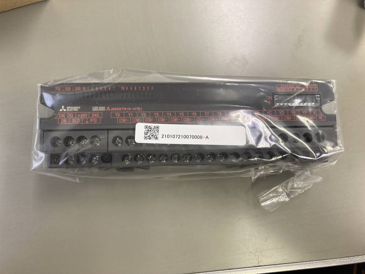 新品】 AJ65SBTB1B-16TE1 三菱電機 シーケンサー CC-Link小形タイプ
