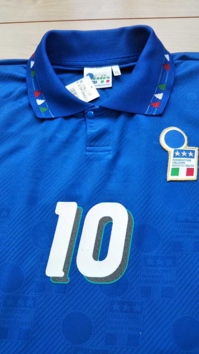 94W杯 イタリア diadora バッジョ バッジオ BAGGIO FIFA World Cup 1994仕様 サイズXL 国内正規品【未使用品】_画像3