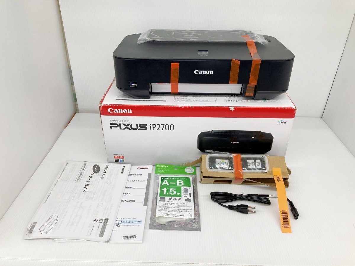 未使用 Canon キャノン インクジェットプリンター PIXUS ip2700 2014年