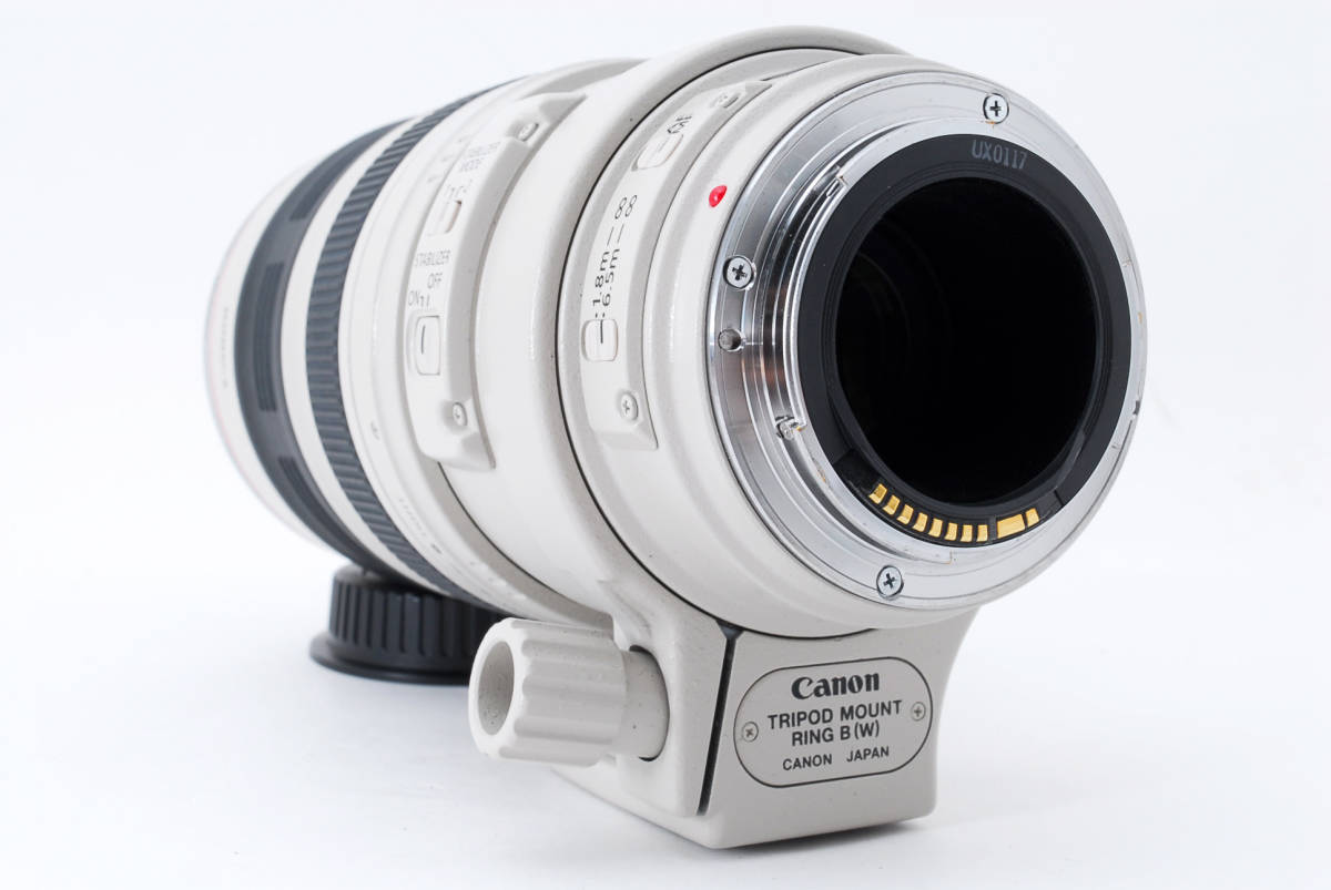 純正専用ケース 取扱説明書付！★美品★ Canon キャノン EF100-400mm F4.5-5.6L IS USM 望遠ズームレンズ フルサイズ対応 (1460)_画像5