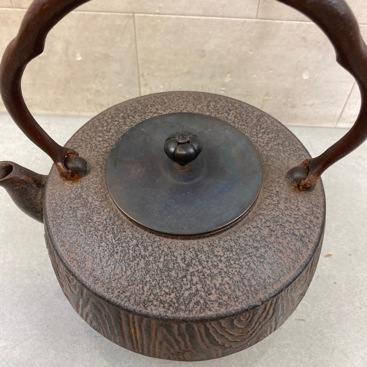 龍文堂造 長手取式鉄瓶 古董品 重1.8kg odmalihnogu.org