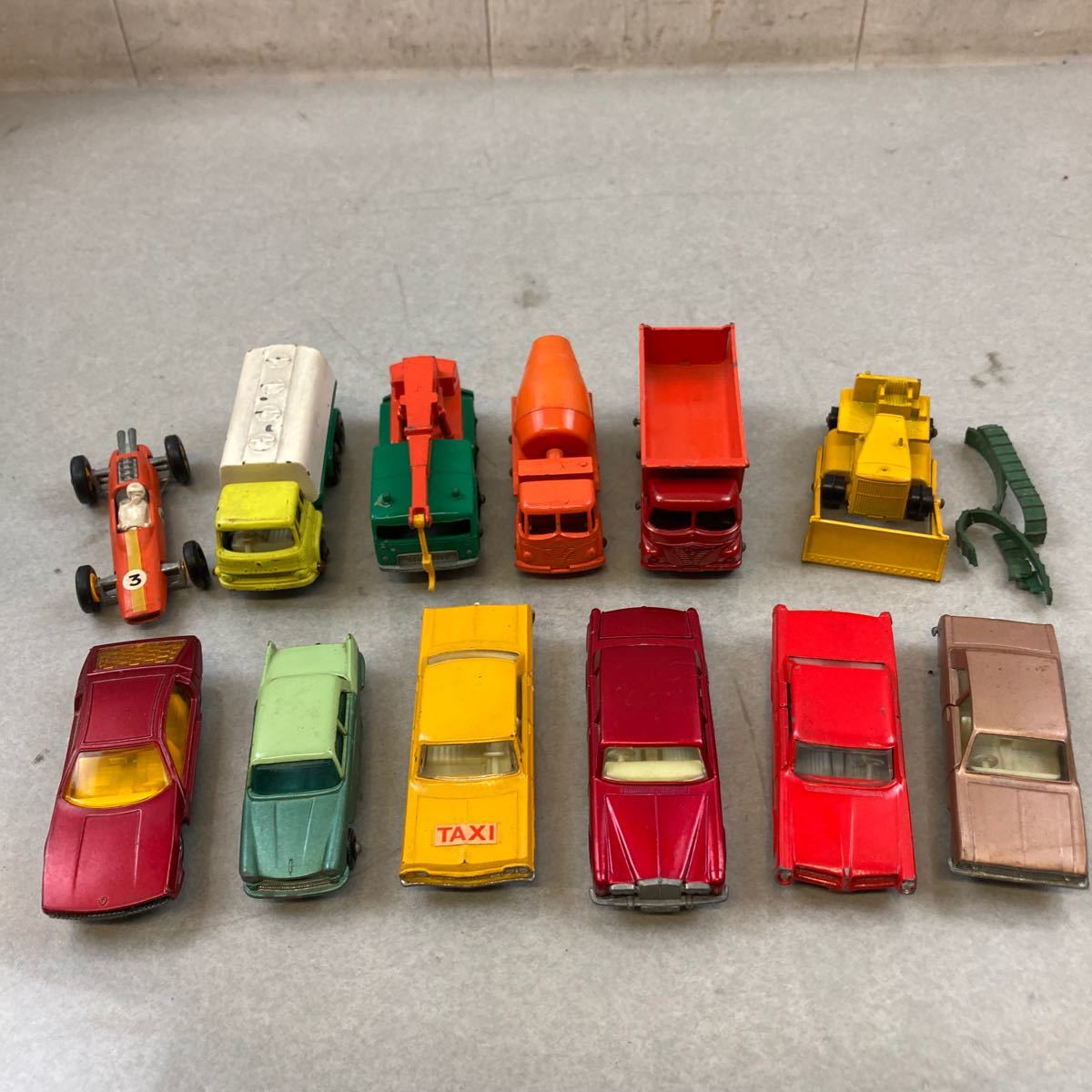 226】MATCHBOX マッチボックス ミニカー まとめ売り 12台セット 昭和