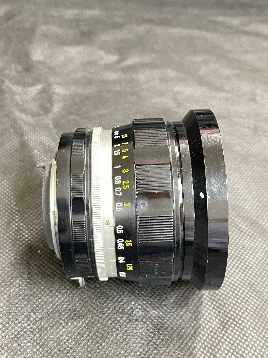 KY0406-51I　ゆうパック着払い　Nikon　Nippon Kogaku NIKKOR-UD Auto 1:3.5 f=20mm　カメラレンズ　ニコン　光学機器_画像3