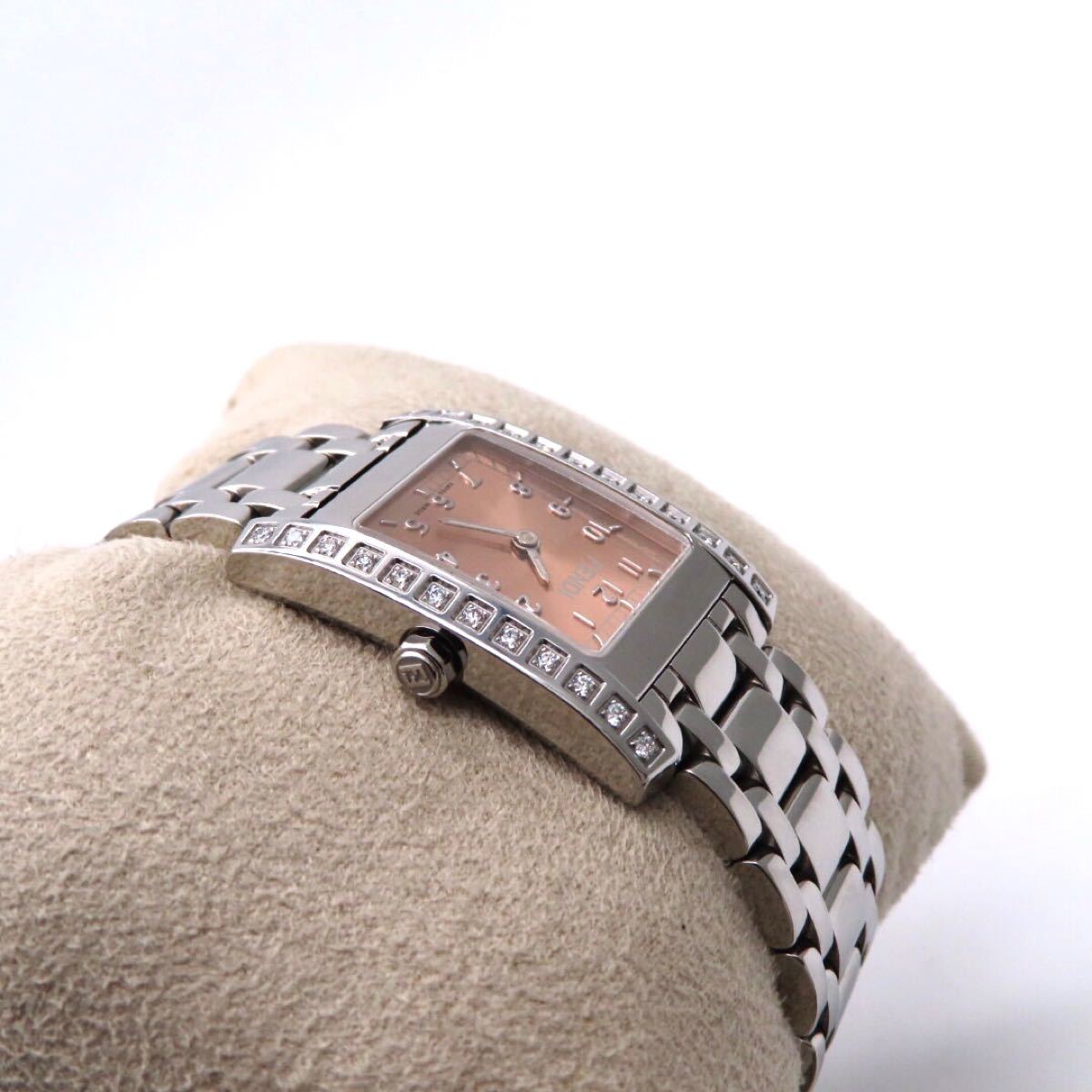 美品 クラシコ FENDI フェンディ 時計 ダイヤベゼル 腕時計