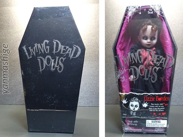 新品LDD シリーズ2 Lizzie Borden 99912 リジーボーデン リビングデッドドールズ Living Dead Dolls Series 2 メズコ Mezco