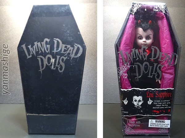 新品LDD シリーズ2 Lou Sapphire 99915 ルーサファイア リビングデッドドールズ Living Dead Dolls Series 2 メズコ Mezco