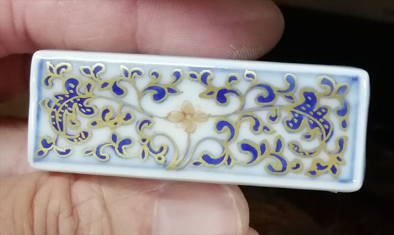中国古玩 大清嘉慶年製 粉彩 童子絵 香合 茶道具 | sweatreno.com