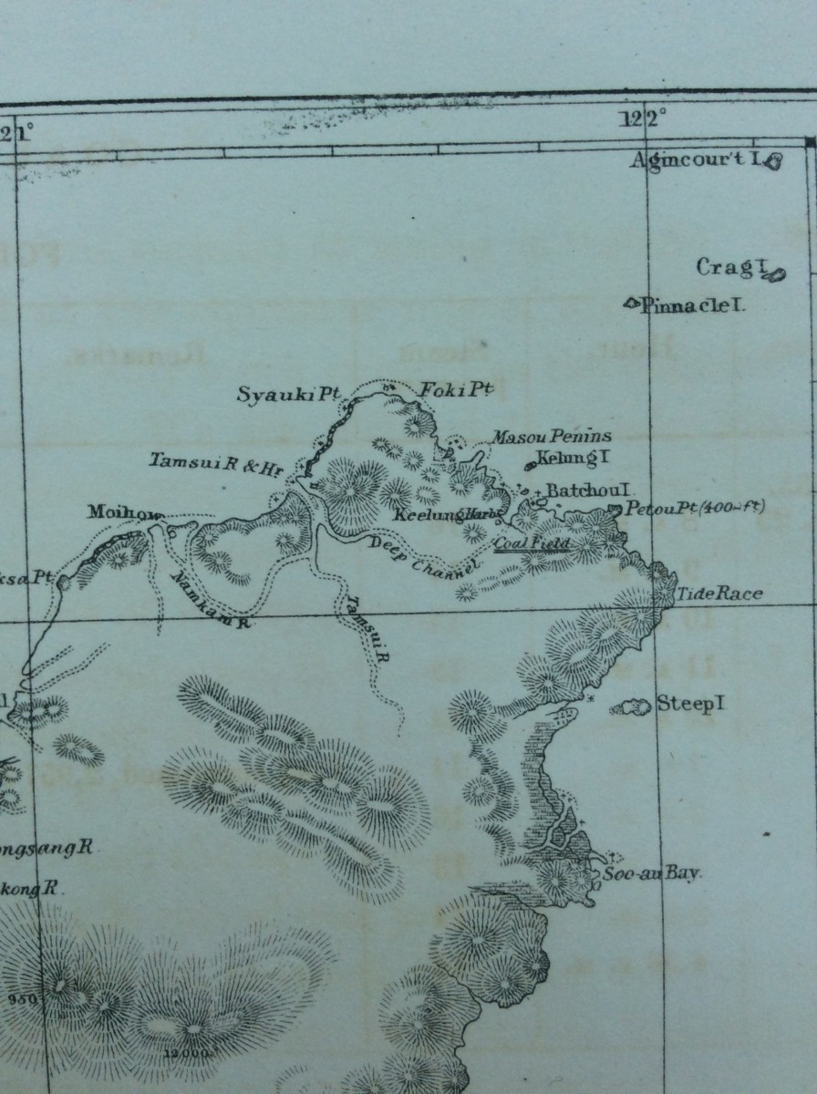 ペリー艦隊制作 台湾地図 1854年 厚手紙オリジナル石版 古書、古文書 ペリー艦隊制作 台湾地図 1854年 厚手紙オリジナル石版 古書、古文書
