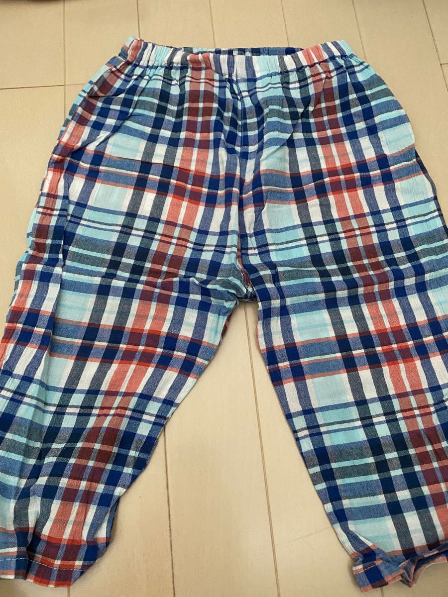 男児、120夏服セット[タンクトップ×1,半ズボン×3,ステテコ×1]      合計5点セット