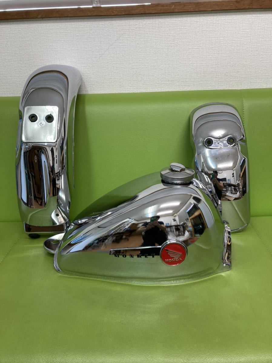 ホンダ モンキー メッキ タンク フロントフェンダー リアフェンダー