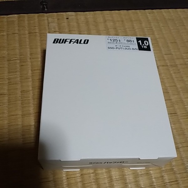 新品 BUFFALO SSD-PUT1.0U3-B/N SSD 外付けSSD 1TB ポータブルSSD 