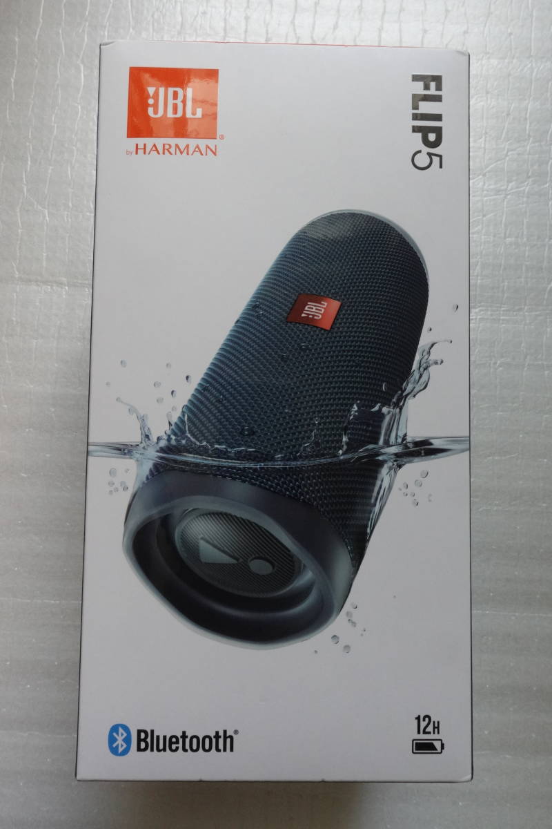 JBL JBLFLIP5BLK [JBL FLIP5 ポータブルBluetoothスピーカー ブラック