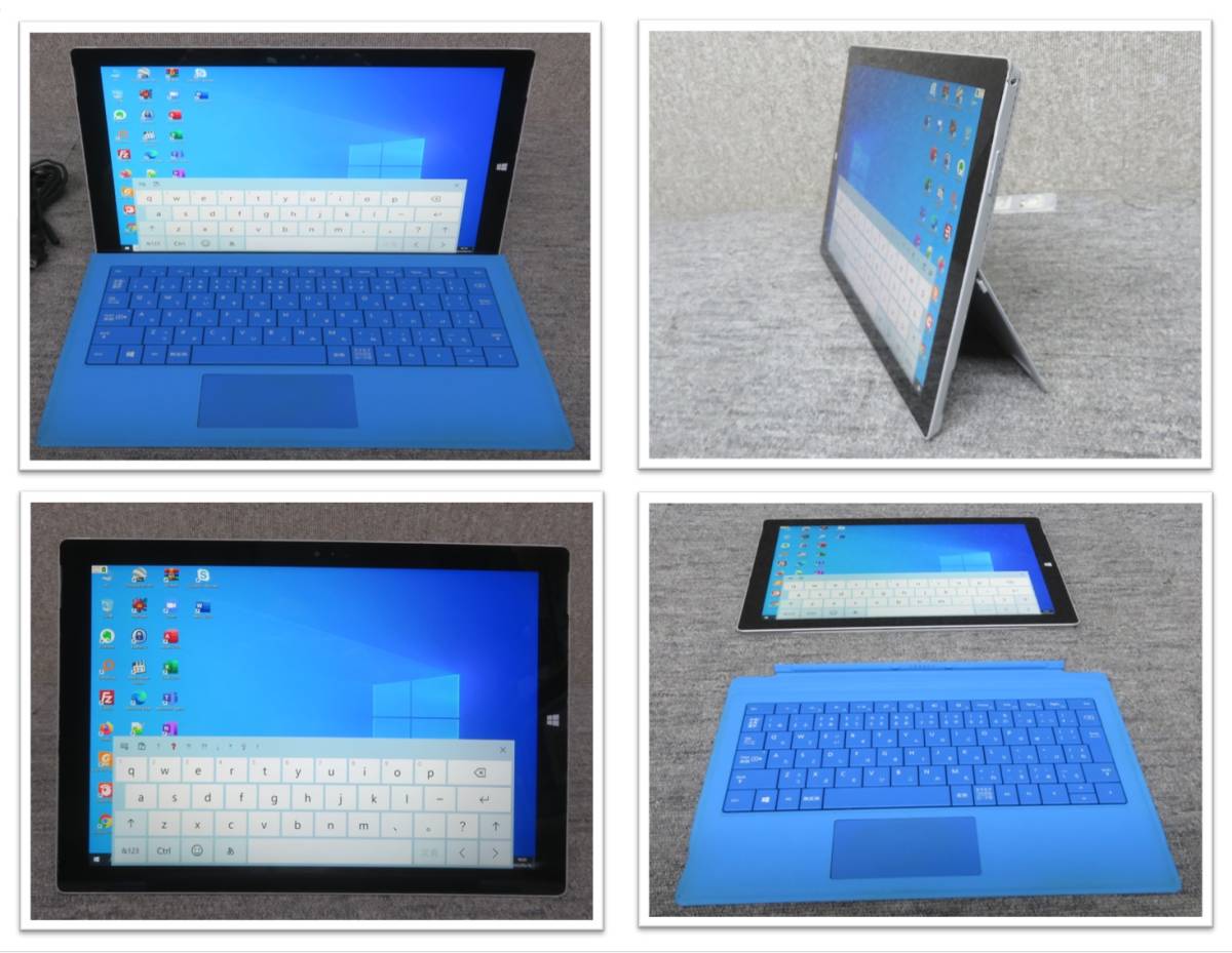 2in1◆中古美品◆高速Core i5 / 4GB / 爆速SSD 128GB◆MICROSOFT SURFACE PRO 3◆タッチパネル12型2K◆カメラ◆Windows10◆Office付_画像1