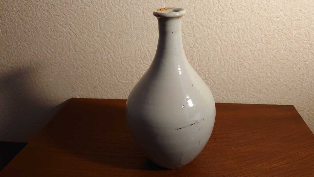 李朝 徳利 古伊万里 李朝白磁 朝鮮陶器 アンティーク白磁 1客 | www