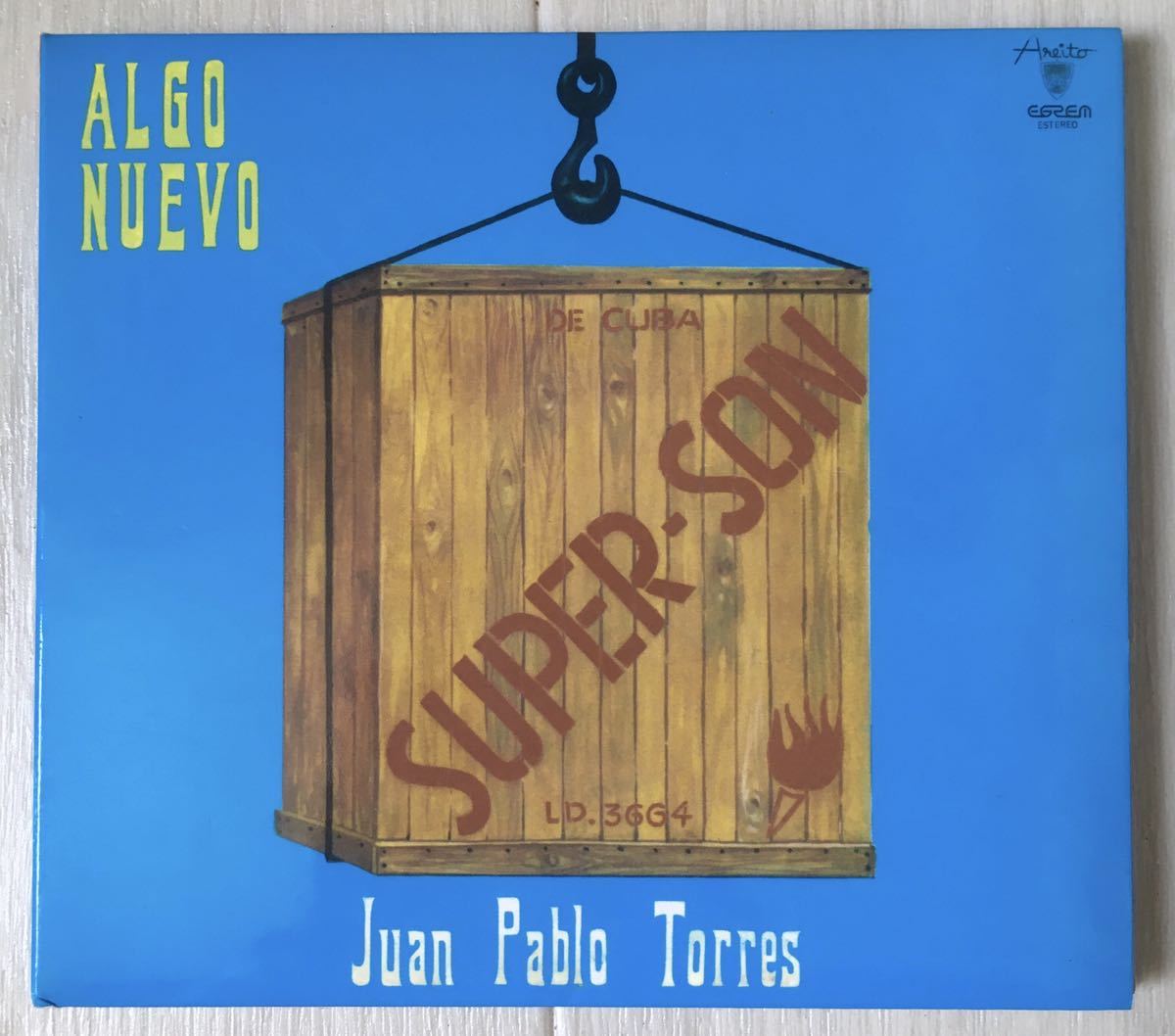  beautiful goods CD / Juan Pablo Torres - Algo Nuevo / Afro-Cuban Jazz-Funk Soul Latin Samba Rumba / cue ba. Spacy * fan k name record!!!