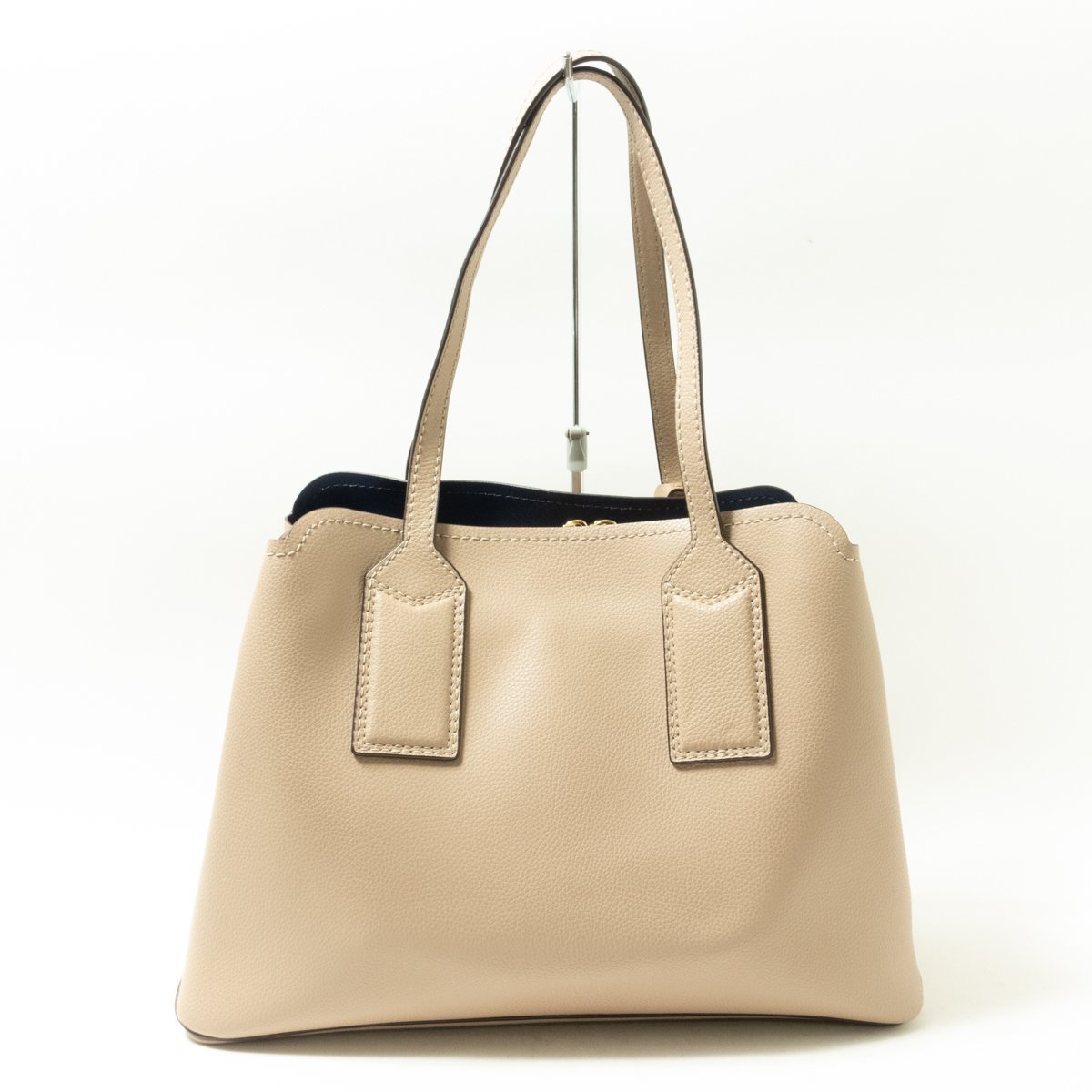 【1円スタート】THE MARC JACOBS マークジェイコブス M0014487 エディター トートバッグ ハンドバッグ 肩掛け ベージュ SAND ゴールド金具 _画像2