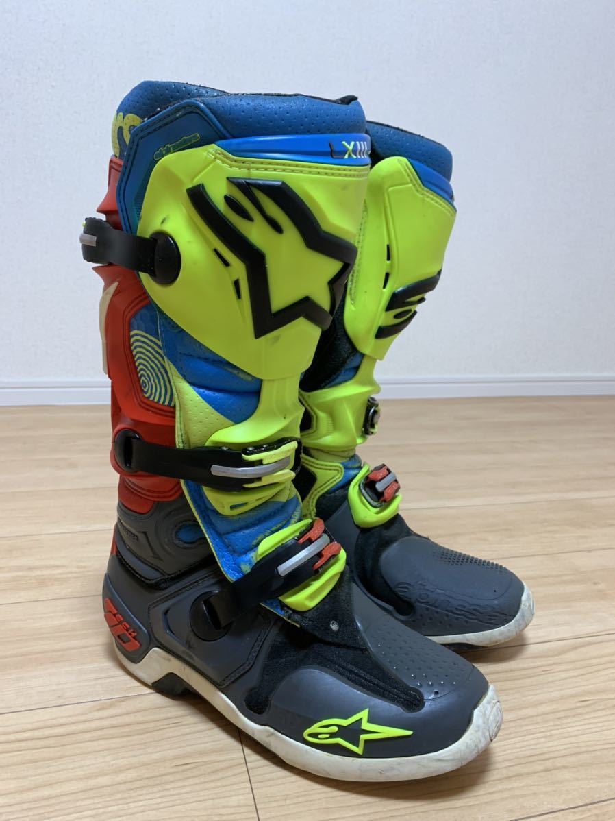 alpinestars TECH10 26.5 (US8)限定カラーモデル オフロードブーツ www